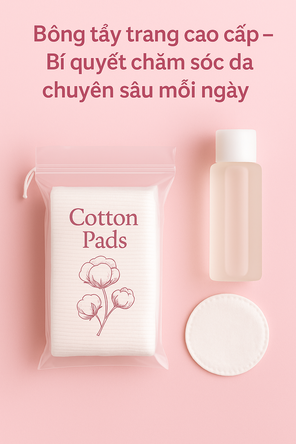 Tại sao phụ nữ hiện đại cần sử dụng bông tẩy trang chất lượng cao mỗi ngày?